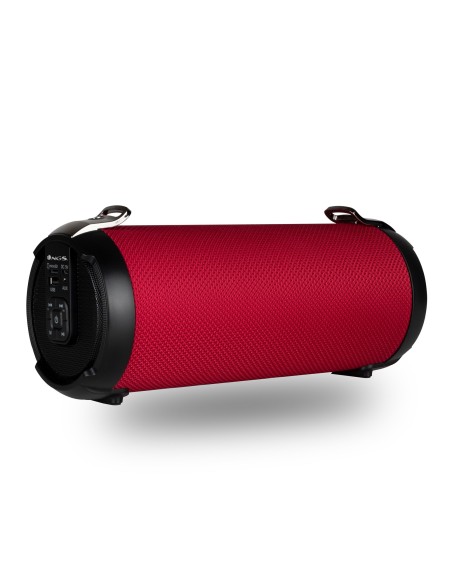 NGS Roller Tempo Altavoz portátil estéreo Negro, Rojo 20 W