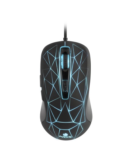 NGS GMX-110 ratón mano derecha USB tipo A Óptico 3200 DPI