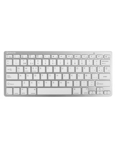 SilverHT Teclado Wireless Colors edition Blanco