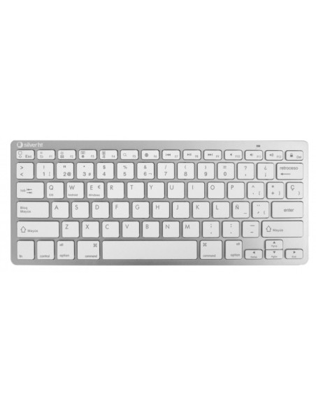SilverHT Teclado Wireless Colors edition Blanco