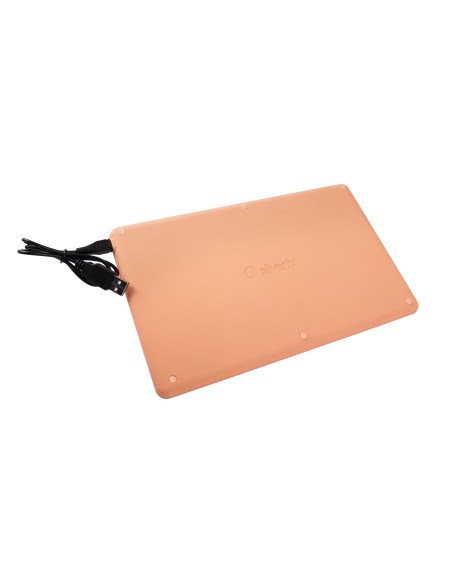 SilverHT Wireless KB White + Peach