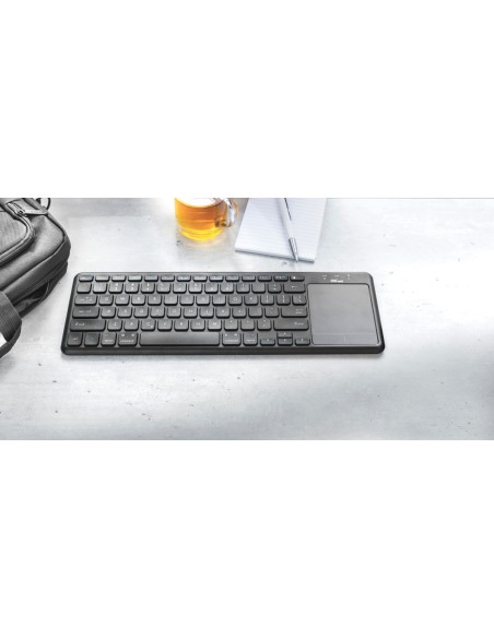 Trust Mida teclado Bluetooth QWERTY Español Negro