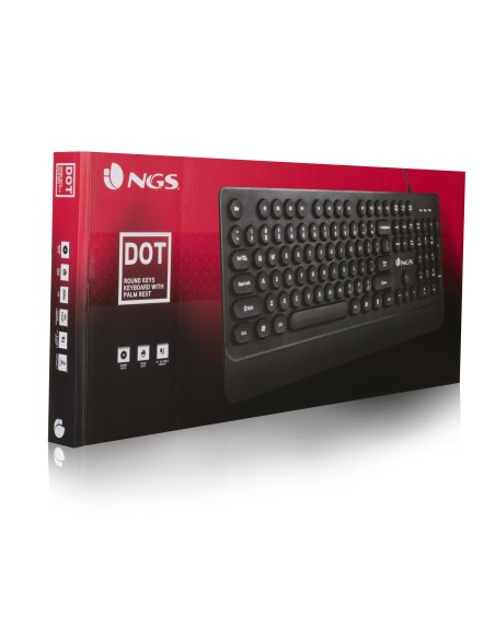 NGS Dot (Español), QWERTY