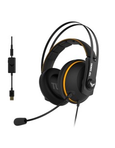 ASUS TUF Gaming H7 Auriculares Diadema Negro, Amarillo