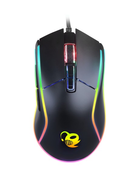 CoolBox DeepDarth ratón USB tipo A Óptico 6400 DPI