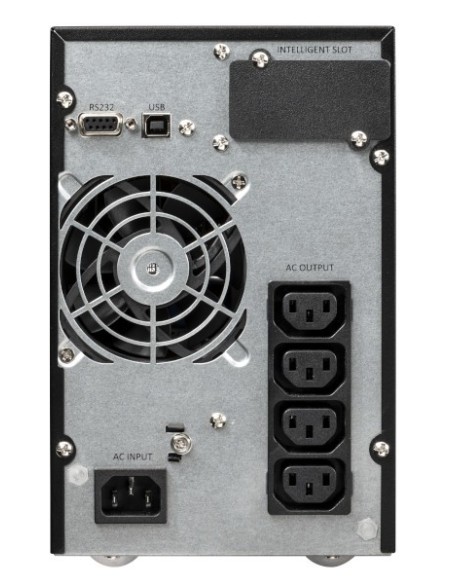 Eaton 9E Doble conversión (en línea) 1000 VA 800 W 4 salidas AC