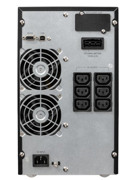 Eaton 9E 2000I Doble conversión (en línea) 2000 VA 1600 W 6 salidas AC