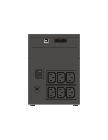 Conceptronic CUPS1200 sistema de alimentación ininterrumpida (UPS) Línea interactiva 1200 VA 600 W 6 salidas AC