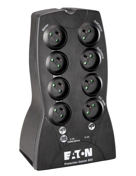 Eaton Protection Station 800 DIN 800 VA 500 W 8 salidas AC