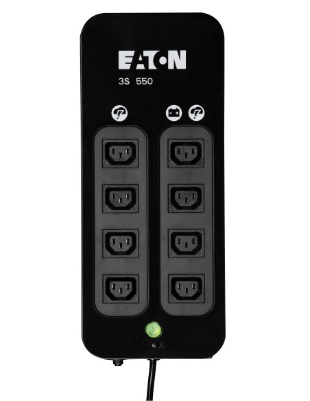 Eaton 3S 550 IEC 550 VA 330 W 8 salidas AC