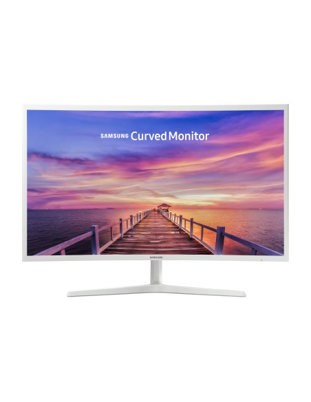 Samsung C32F395FWU 81,3 cm (32") 1920 x 1080 Pixeles Full HD LED Blanco