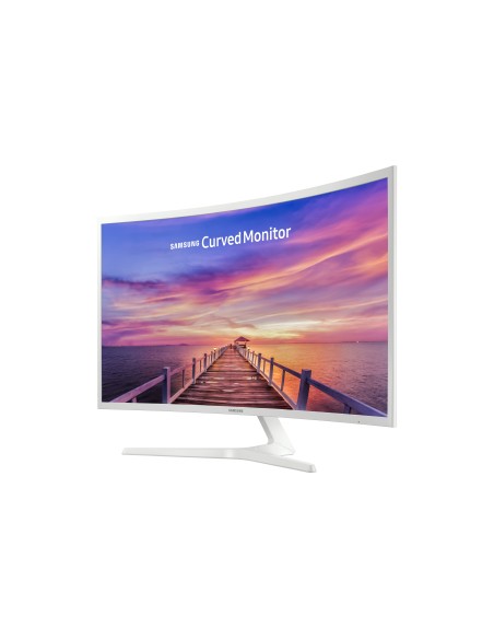 Samsung C32F395FWU 81,3 cm (32") 1920 x 1080 Pixeles Full HD LED Blanco