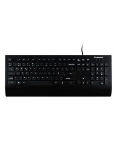 UNYKAch WAVE KB 10 teclado USB QWERTY Negro