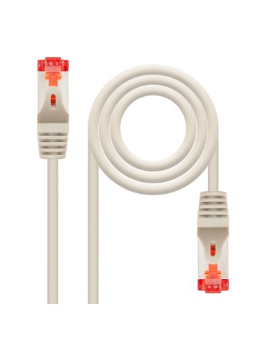 Nanocable 10.20.1210 cable de red Gris 10 m Cat6 S FTP (S-STP)