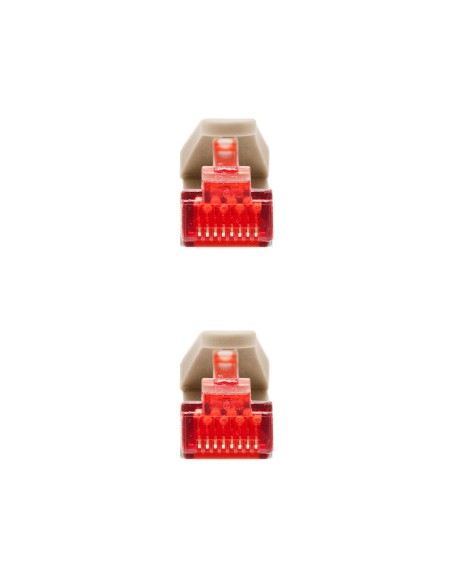 Nanocable 10.20.1210 cable de red Gris 10 m Cat6 S FTP (S-STP)