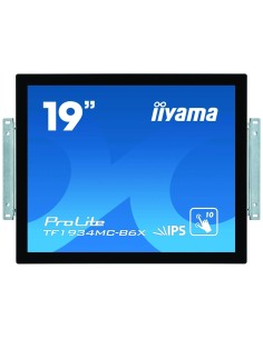 iiyama ProLite TF1934MC-B6X monitor pantalla táctil 48,3 cm (19") 1280 x 1024 Pixeles Multi-touch Multi-usuario Negro