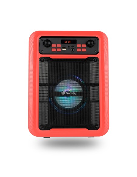 NGS Roller Lingo Altavoz portátil estéreo Rojo 9 W