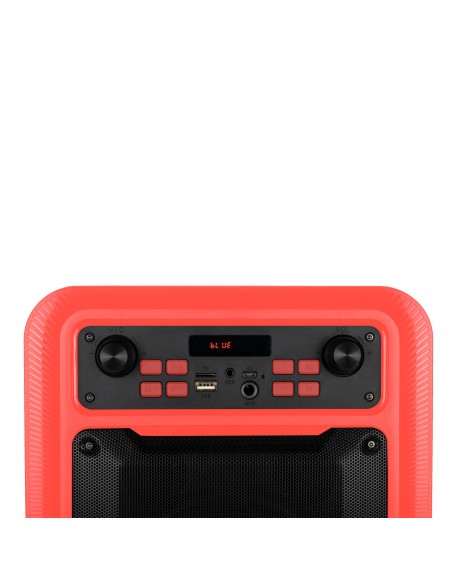 NGS Roller Lingo Altavoz portátil estéreo Rojo 9 W