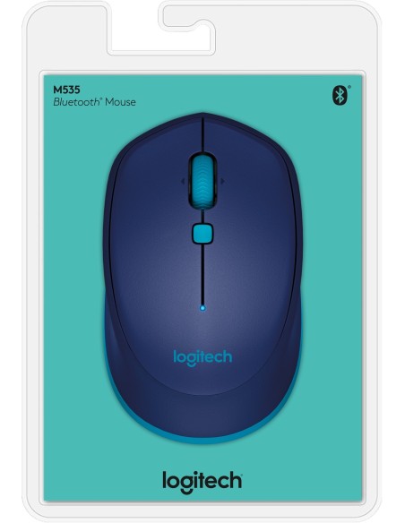 Logitech M535 ratón Ambidextro Bluetooth Óptico 1000 DPI