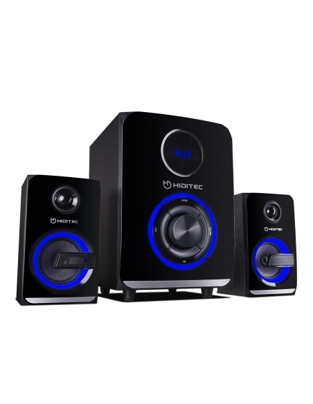 Hiditec H500 conjunto de altavoces 2.1 canales 50 W Negro