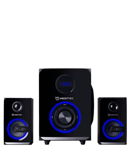 Hiditec H500 conjunto de altavoces 2.1 canales 50 W Negro