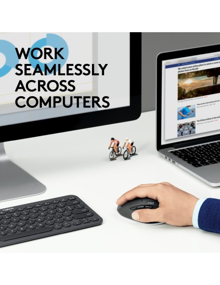 Logitech M720 ratón mano derecha RF inalámbrica + Bluetooth Óptico 1000 DPI