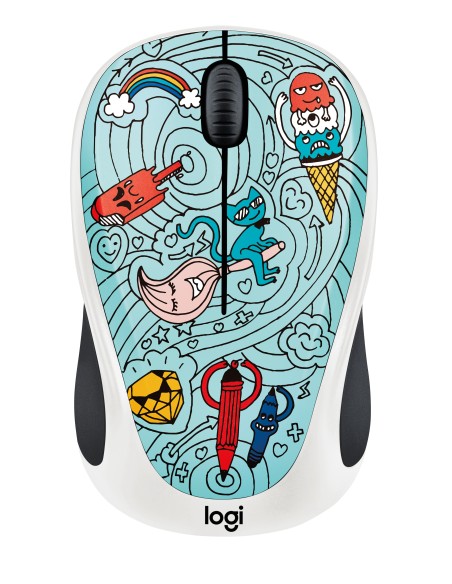 Logitech M238 ratón Ambidextro RF inalámbrico Óptico 1000 DPI