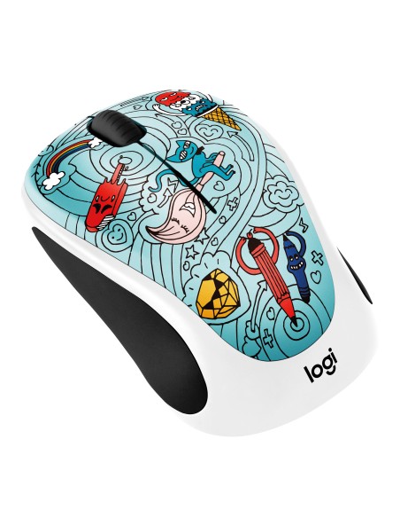 Logitech M238 ratón Ambidextro RF inalámbrico Óptico 1000 DPI