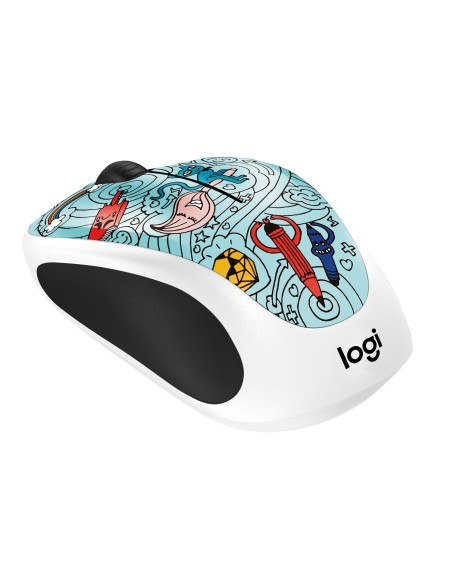 Logitech M238 ratón Ambidextro RF inalámbrico Óptico 1000 DPI