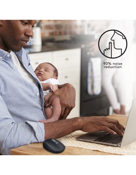 Logitech M590 ratón mano derecha RF inalámbrica + Bluetooth Óptico 1000 DPI