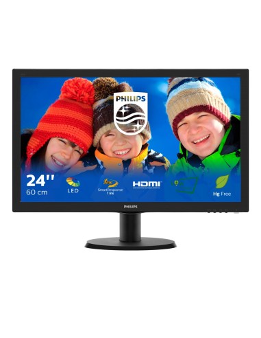 Philips V Line Monitor LCD con SmartControl Lite 243V5LHSB 00