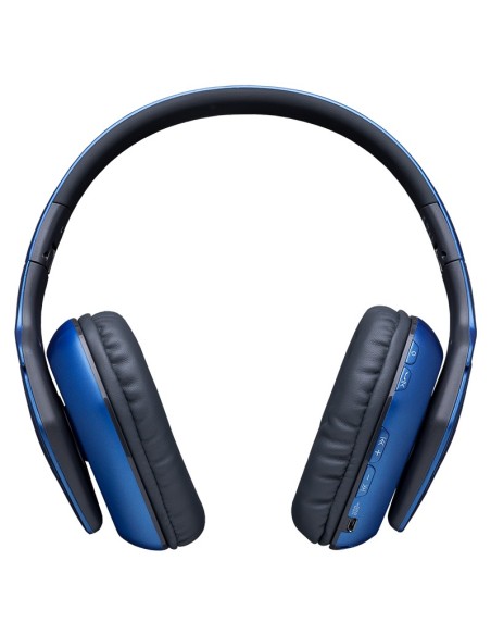 Hiditec Cool Blue Auriculares Diadema Conector de 3,5 mm Bluetooth Azul