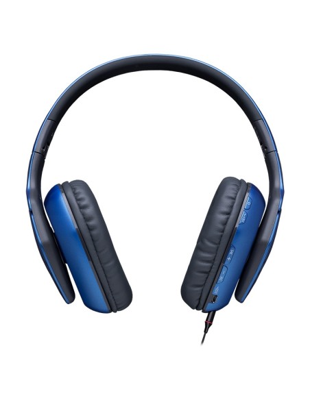 Hiditec Cool Blue Auriculares Diadema Conector de 3,5 mm Bluetooth Azul