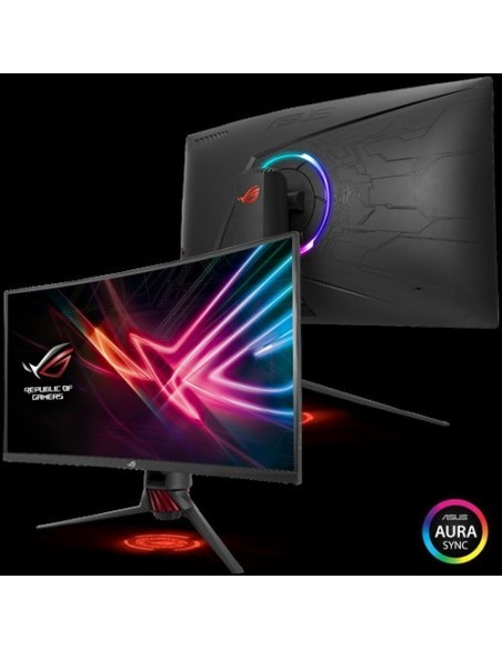 ASUS ROG Strix XG32VQ 80 cm (31.5") 2560 x 1440 Pixeles Quad HD LED Negro, Gris
