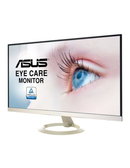 ASUS VZ27AQ pantalla para PC 68,6 cm (27") Wide Quad HD LED Plana Mate Negro, Oro