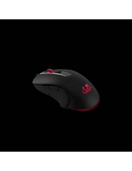 ASUS Cerberus Fortus ratón USB Óptico 4000 DPI Ambidextro Negro