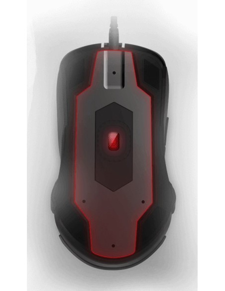 ASUS Cerberus Fortus ratón USB Óptico 4000 DPI Ambidextro Negro