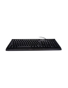 CoolBox COO-TEC01HU teclado USB QWERTY Español Negro