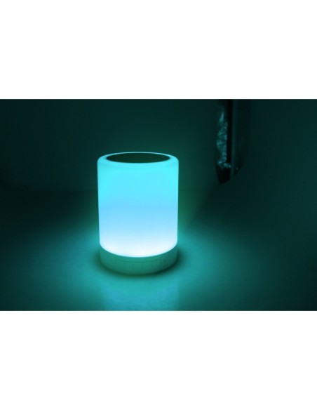 CoolBox COO-BTALED-R1 altavoz portátil Altavoz monofónico portátil Blanco 3 W