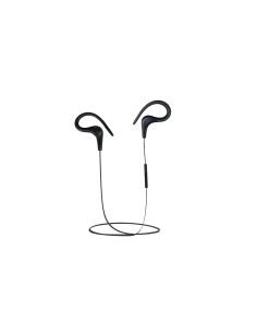 CoolBox CoolSport auriculares para móvil Binaural gancho de oreja Negro Inalámbrico