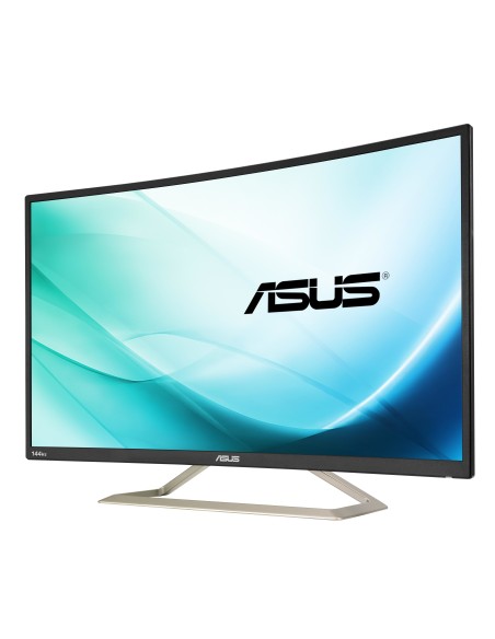 ASUS VA326H pantalla para PC 80 cm (31.5") Full HD Curva Mate Negro