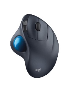 Logitech M570 ratón mano derecha RF inalámbrico Laser