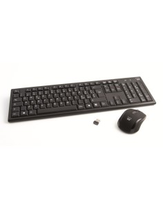 Ewent EW3134 teclado Español Negro