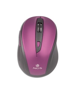 NGS Evo Mute ratón mano derecha RF inalámbrico Óptico 1600 DPI