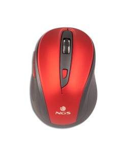 NGS Evo Mute Inalámbrico 1600DPI Rojo