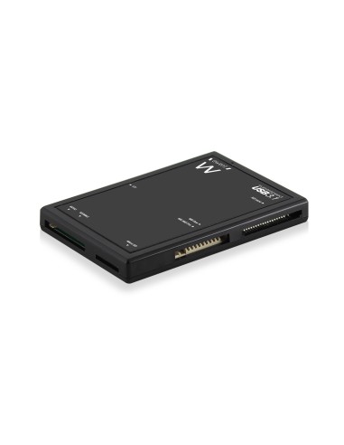 Ewent EW1074 lector de tarjeta Negro USB 3.0 (3.1 Gen 1) Type-B