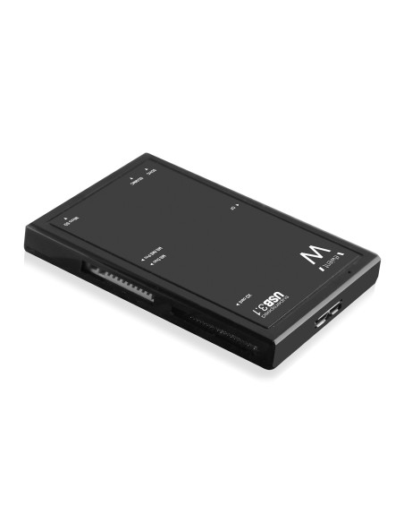 Ewent EW1074 lector de tarjeta Negro USB 3.0 (3.1 Gen 1) Type-B