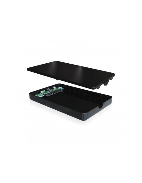 Ewent EW7030 caja para disco duro externo 2.5" Caja de disco duro (HDD) Negro