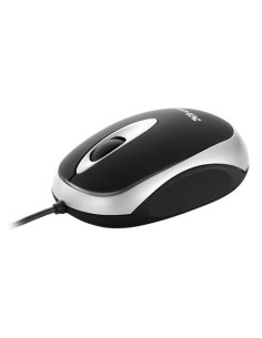 Trust Centa Mini Mouse ratón USB Óptico Ambidextro Negro