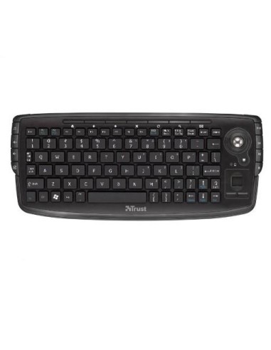 Trust Compact Wireless Entertainment teclado RF inalámbrico Negro